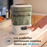 Baby Bottle Sterilizer and Dryer Advanced - Esterilizador y secador de biberones en un sólo paso - product thumbnail